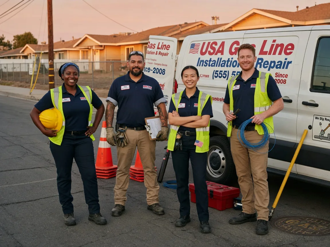 Gas Line Installation company in Calhoun, LA